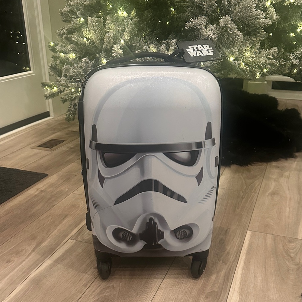 Star Wars Stormtrooper White and Black Luggage